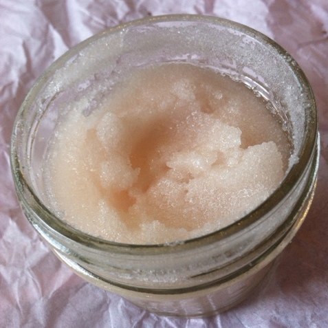 sugar hand scrub