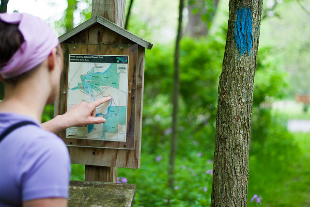 Yup, that's me on the Trail figuring out which way I go next.