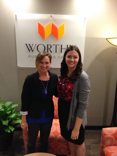 with Leeann from Worthy Publishing