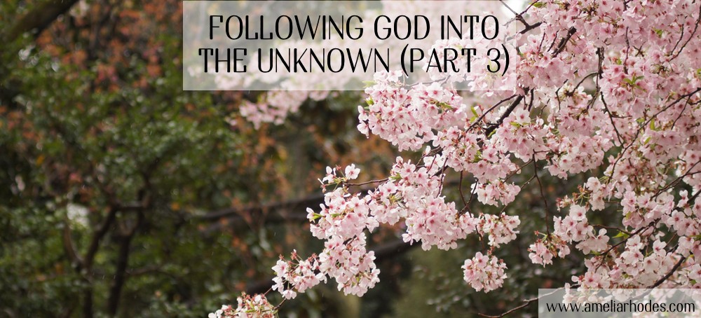 following God into the unknown